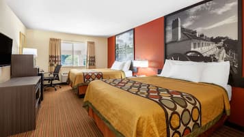 Standard Room, 2 Queen Beds | Room amenity