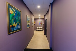 Interior entrance