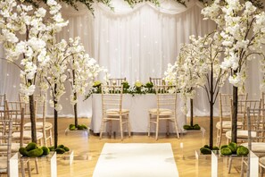 Indoor wedding