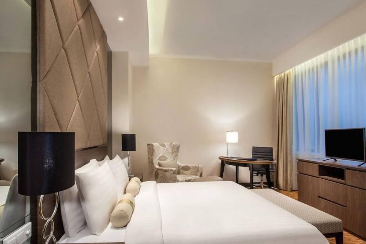 Literie de qualité supérieure, surmatelas, minibar
