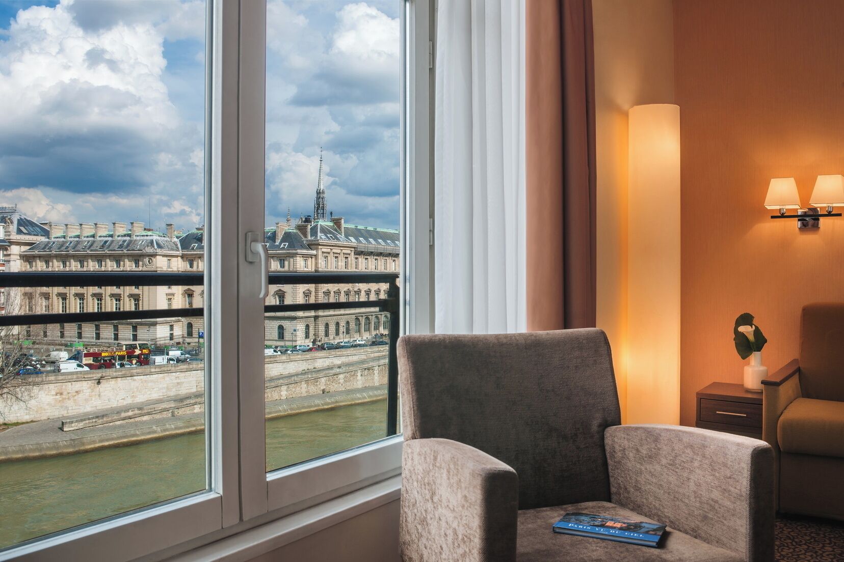 1-Bedroom Apartment with Seine View | View from room