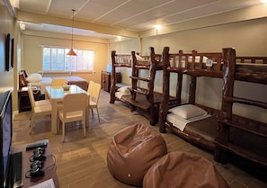 Upper-Level Friends-and-Family Room | 1 bedroom, in-room safe, iron/ironing board, free WiFi