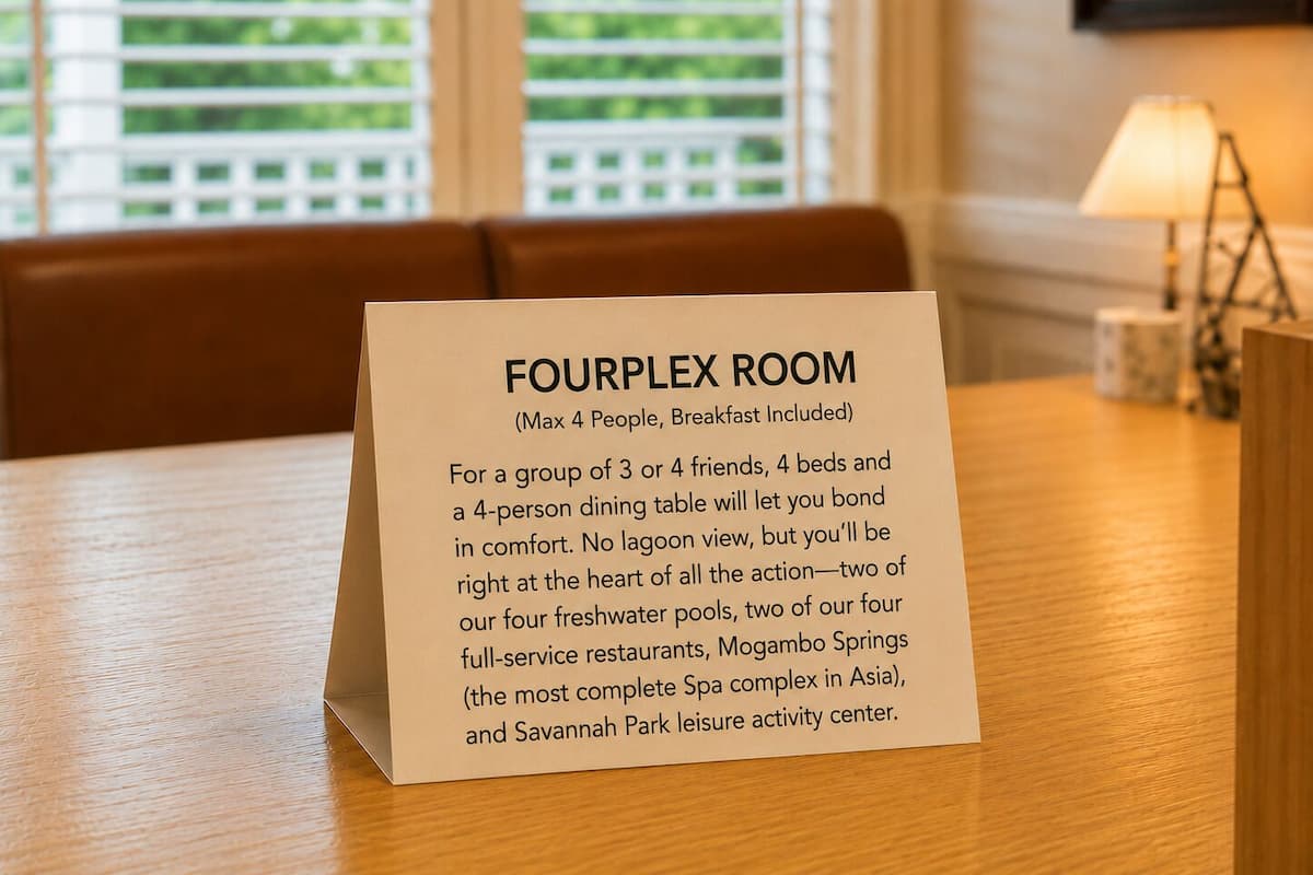 Fourplex Room