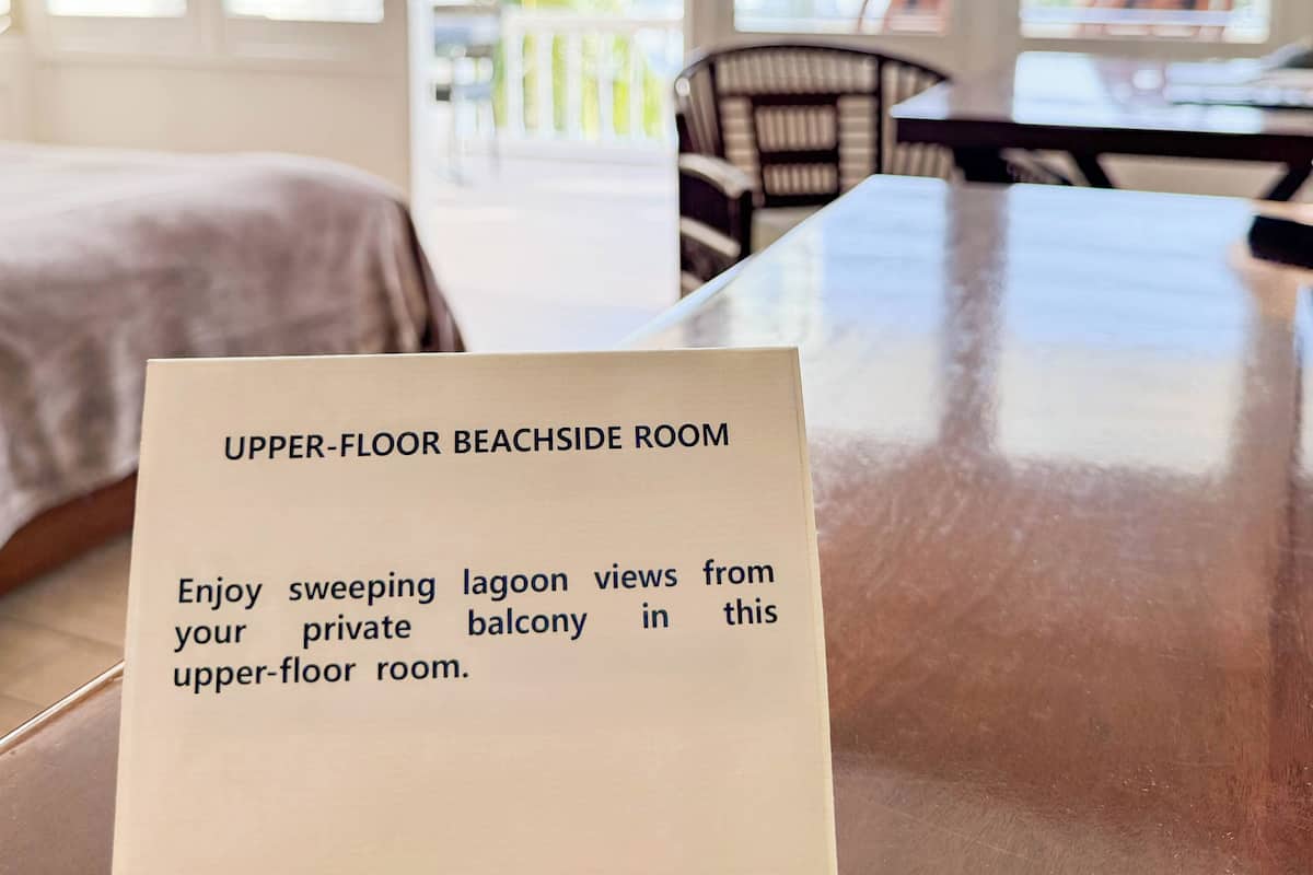 ルーム ビーチサイド (Upper-Floor) | 1 室のベッドルーム、セーフティボックス (室内)、WiFi (無料)、ベッドシーツ