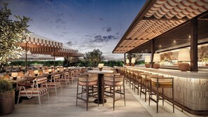 3 restaurants, breakfast served