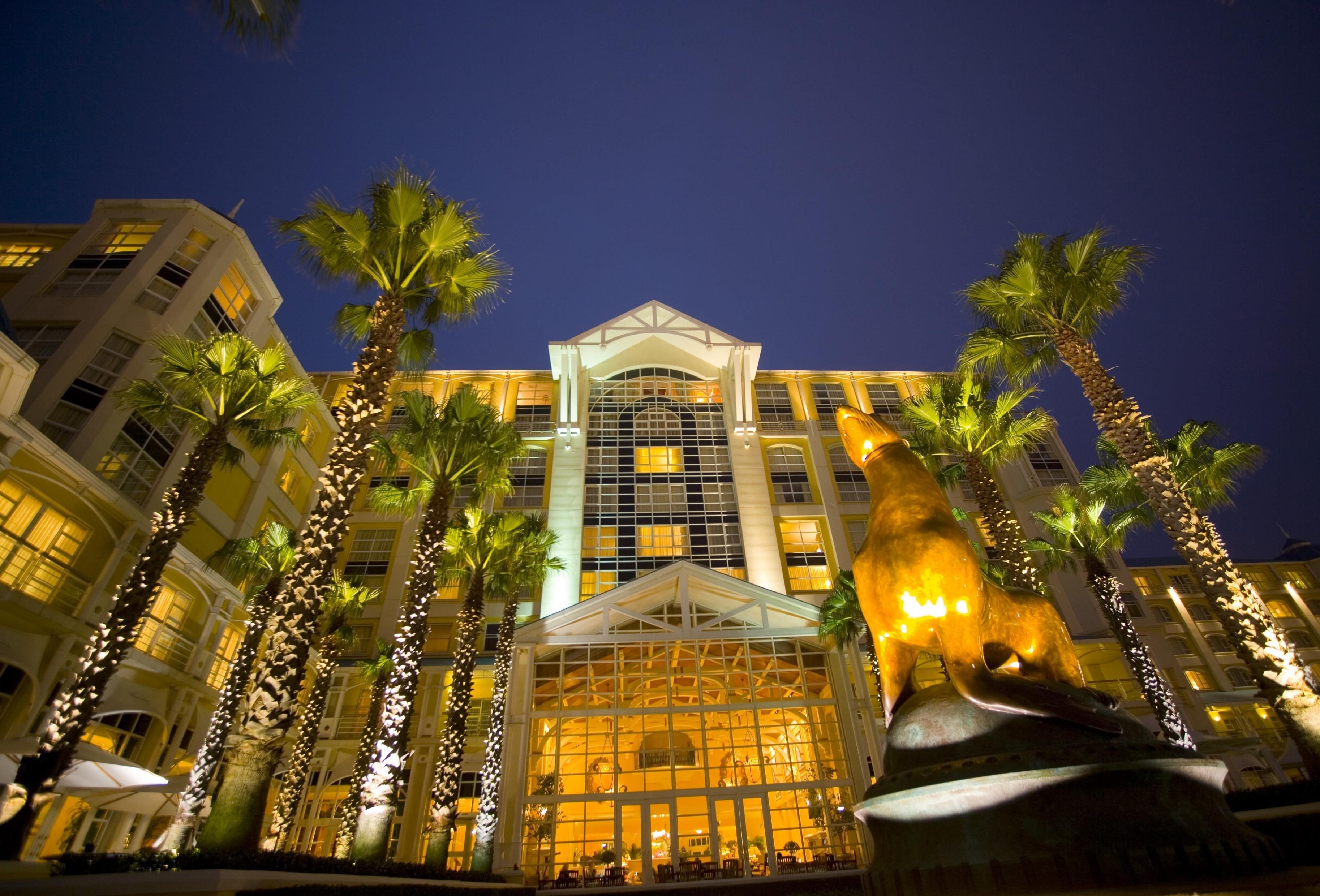 front of property – evening/night