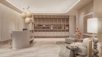 Couples treatment rooms, body treatments, aromatherapy