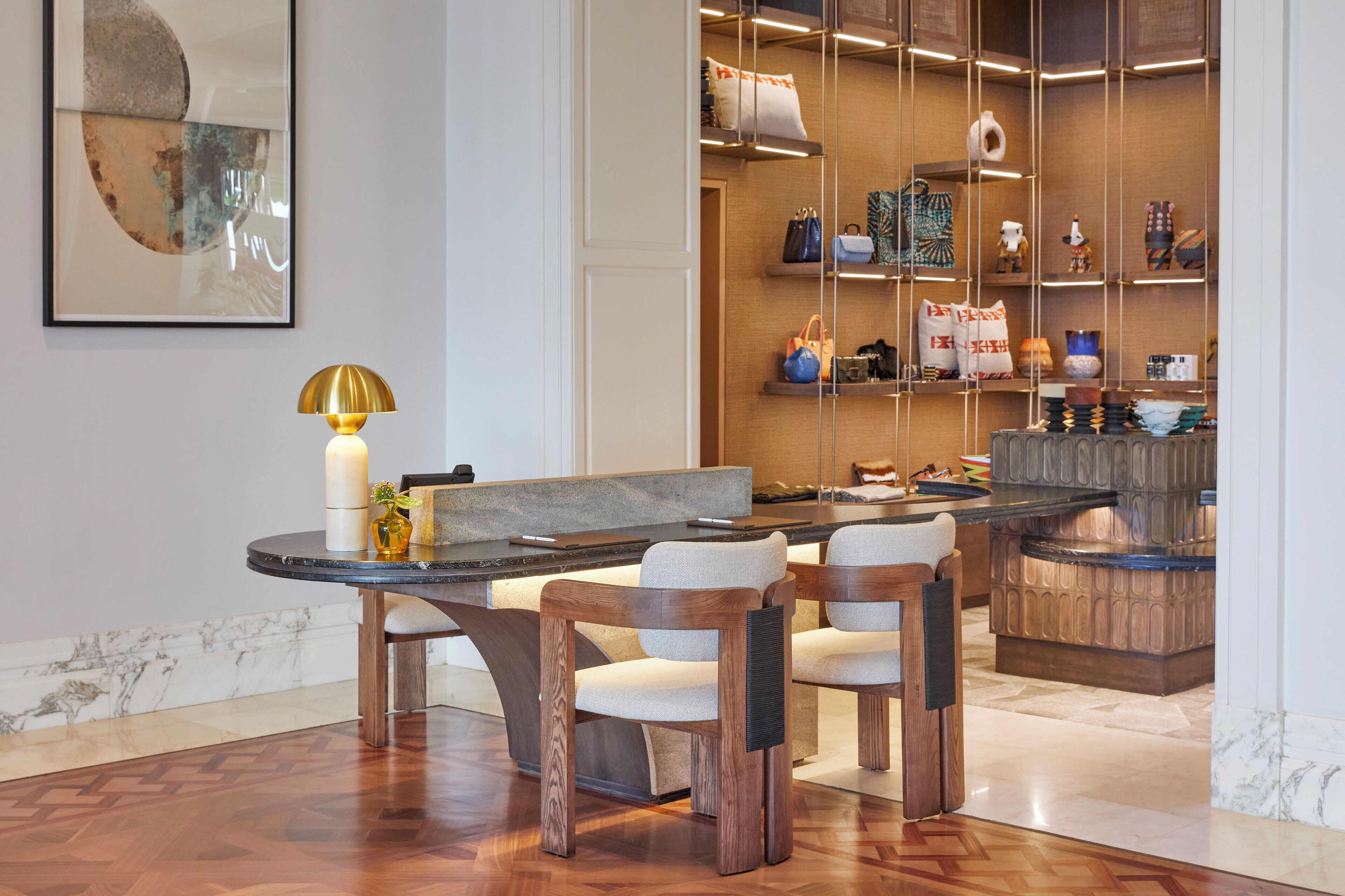 Concierge desk