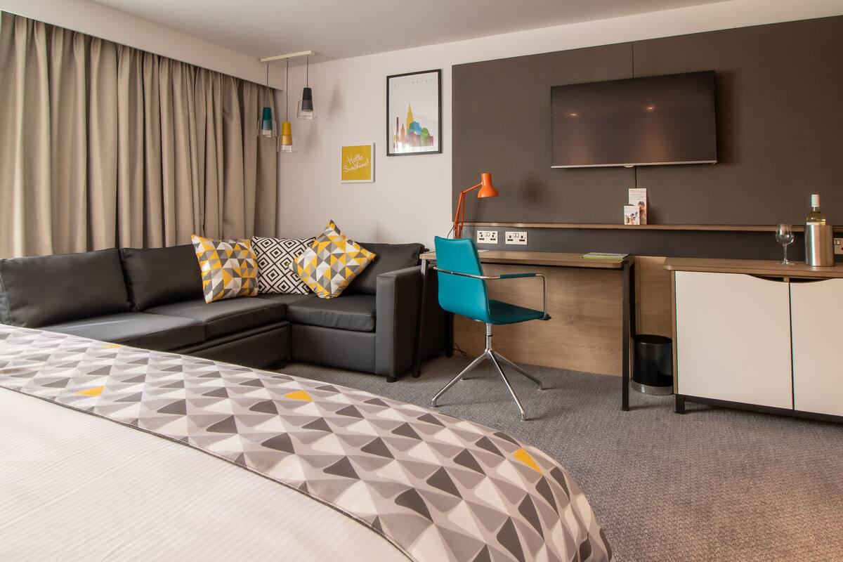 premium room, 1 king bed | view from room