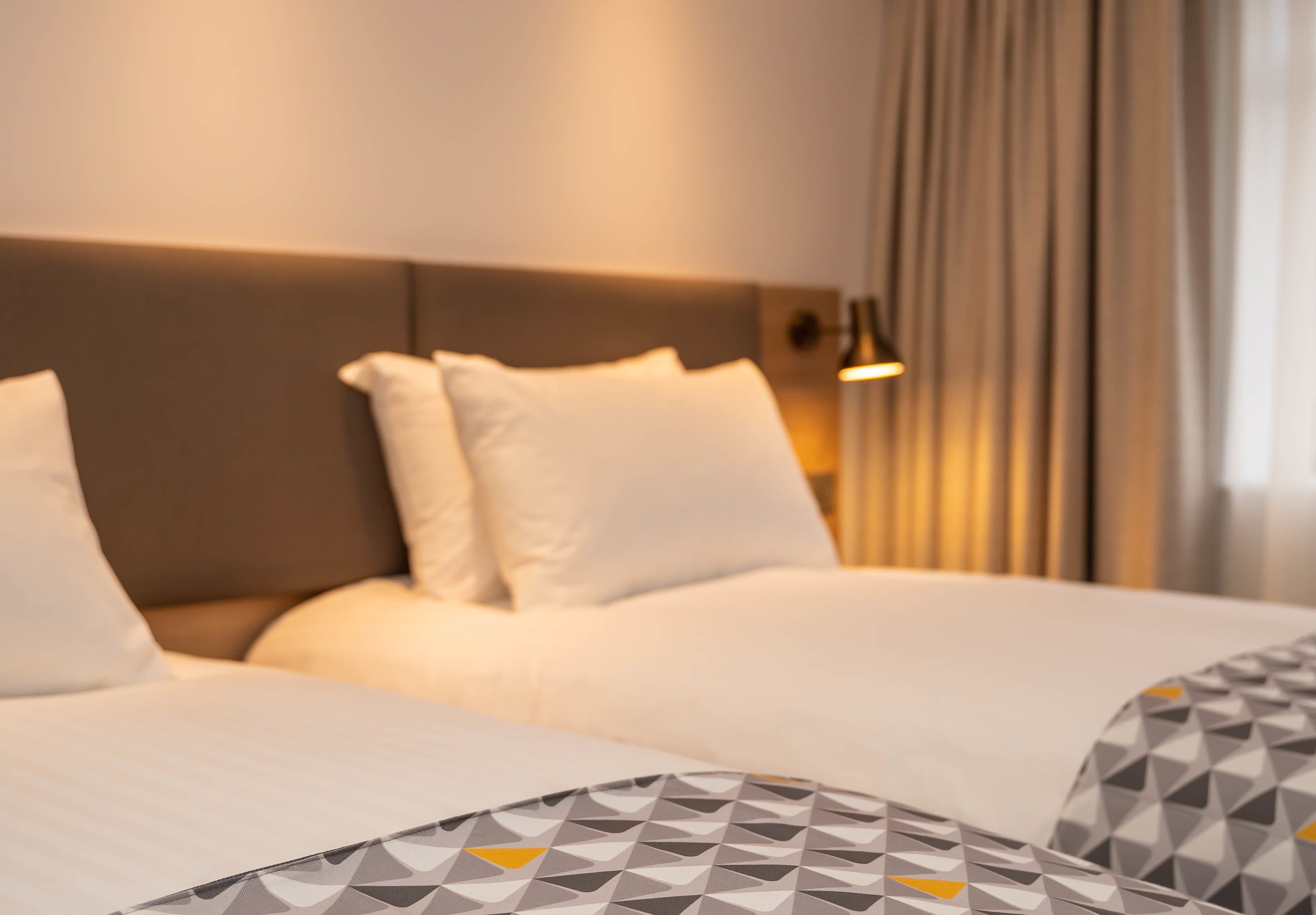 1 bedroom, hypo-allergenic bedding, in-room safe, individually decorated