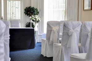 Indoor wedding