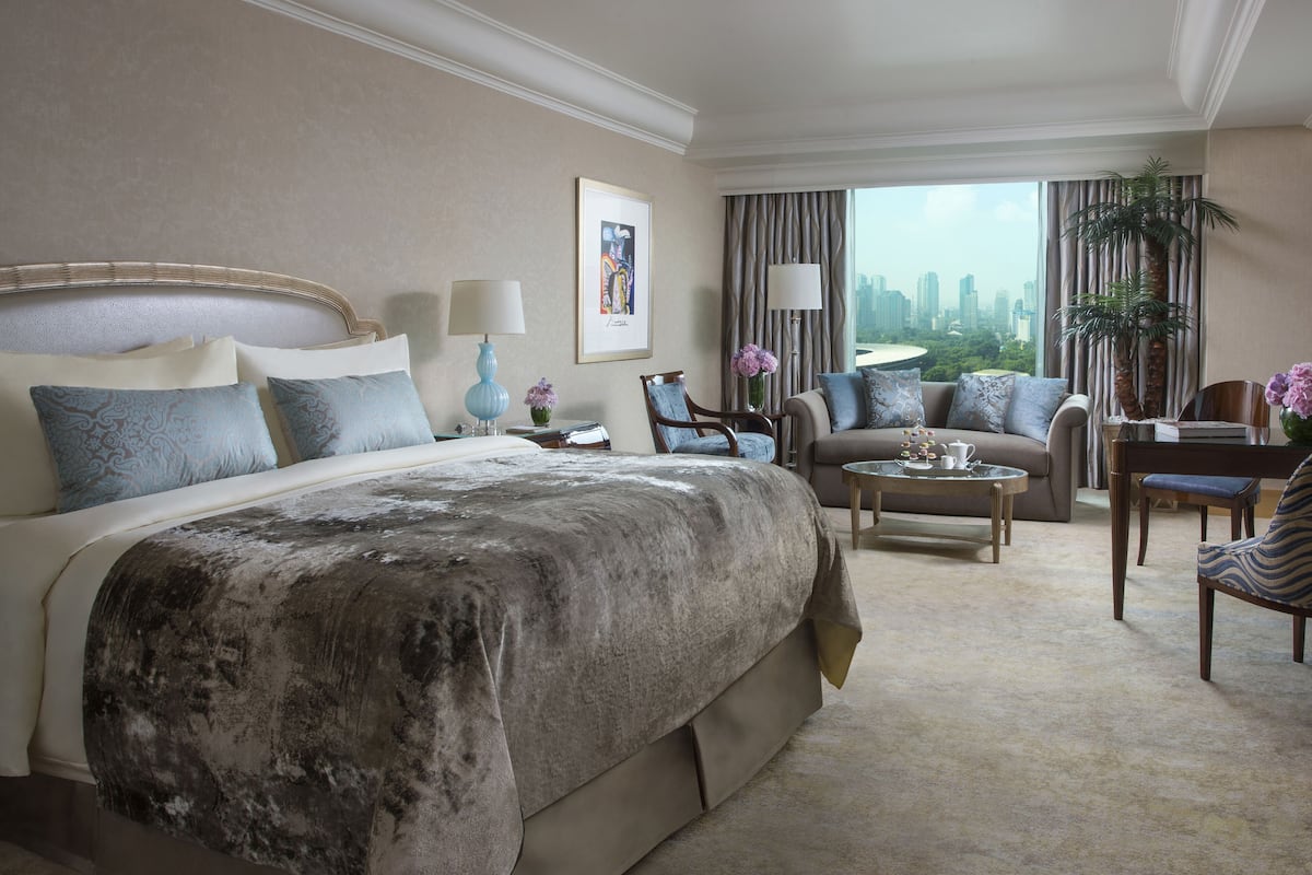 Grandeur King | 1 室のベッドルーム、高級寝具、セーフティボックス (室内)、デスク