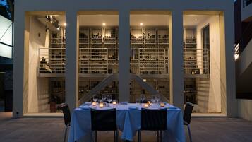 Breakfast, lunch, dinner served; French cuisine, pool views