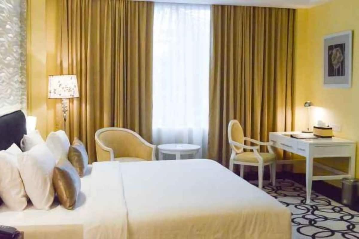 Biancheria da letto di alta qualità, minibar, una cassaforte in camera