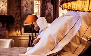 Quarto luxo (Deluxe Heritage) | Roupas de cama antialérgicas, frigobar, cofres nos quartos