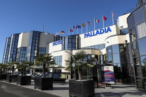 Façade de l’hébergement
