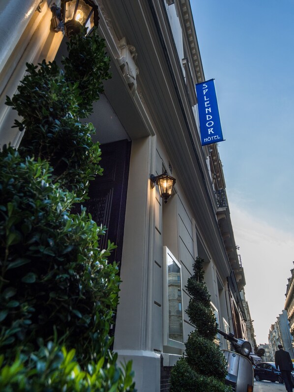 Majoituspaikan julkisivu