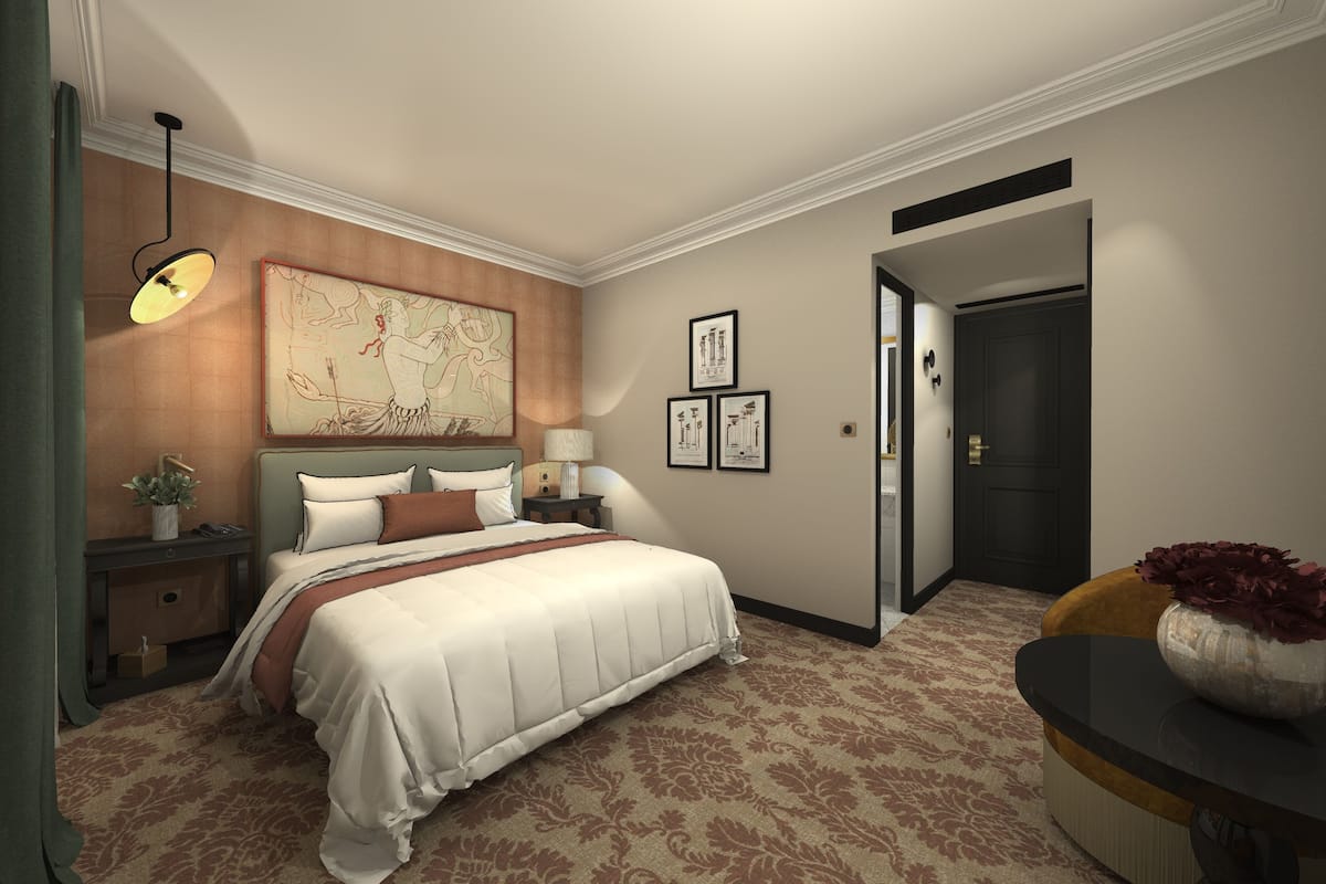 Minibar, in-room safe, desk, soundproofing