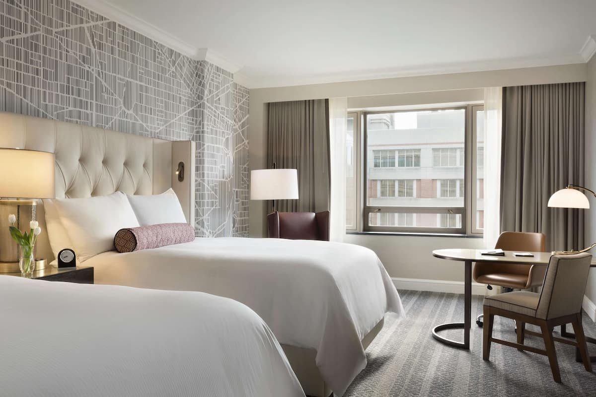 Fairmont Gold Signature Room, 2 Queen Beds, Non Smoking, Executive Level | Egyptian cotton sheets, premium bedding, down comforters, minibar