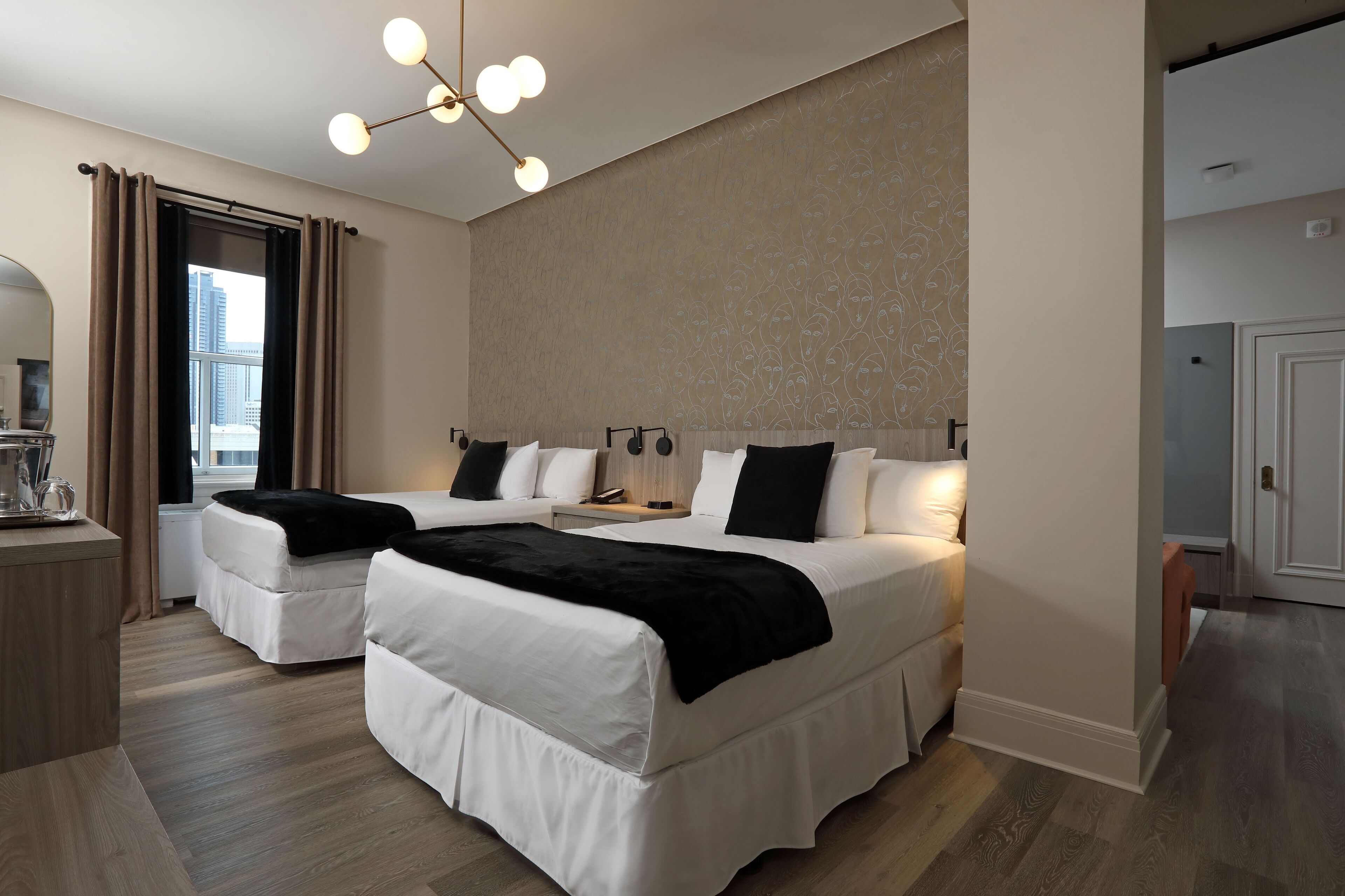 suite, 2 queen beds, non smoking (upgrade) | premium bedding, down duvets, pillow-top beds, individually furnished
