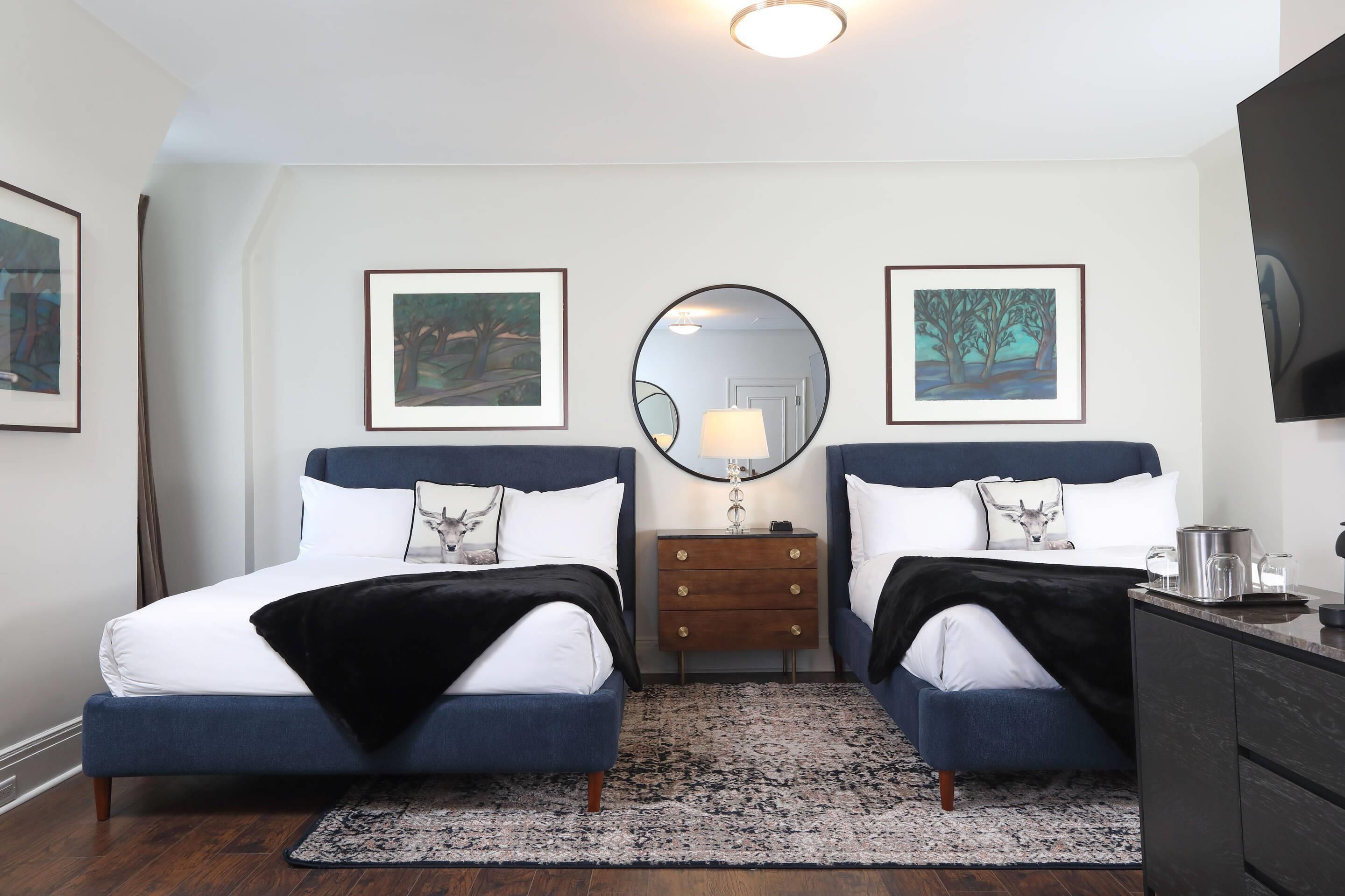 Room, Multiple Beds, Non Smoking | Premium bedding, down comforters, pillowtop beds, individually furnished