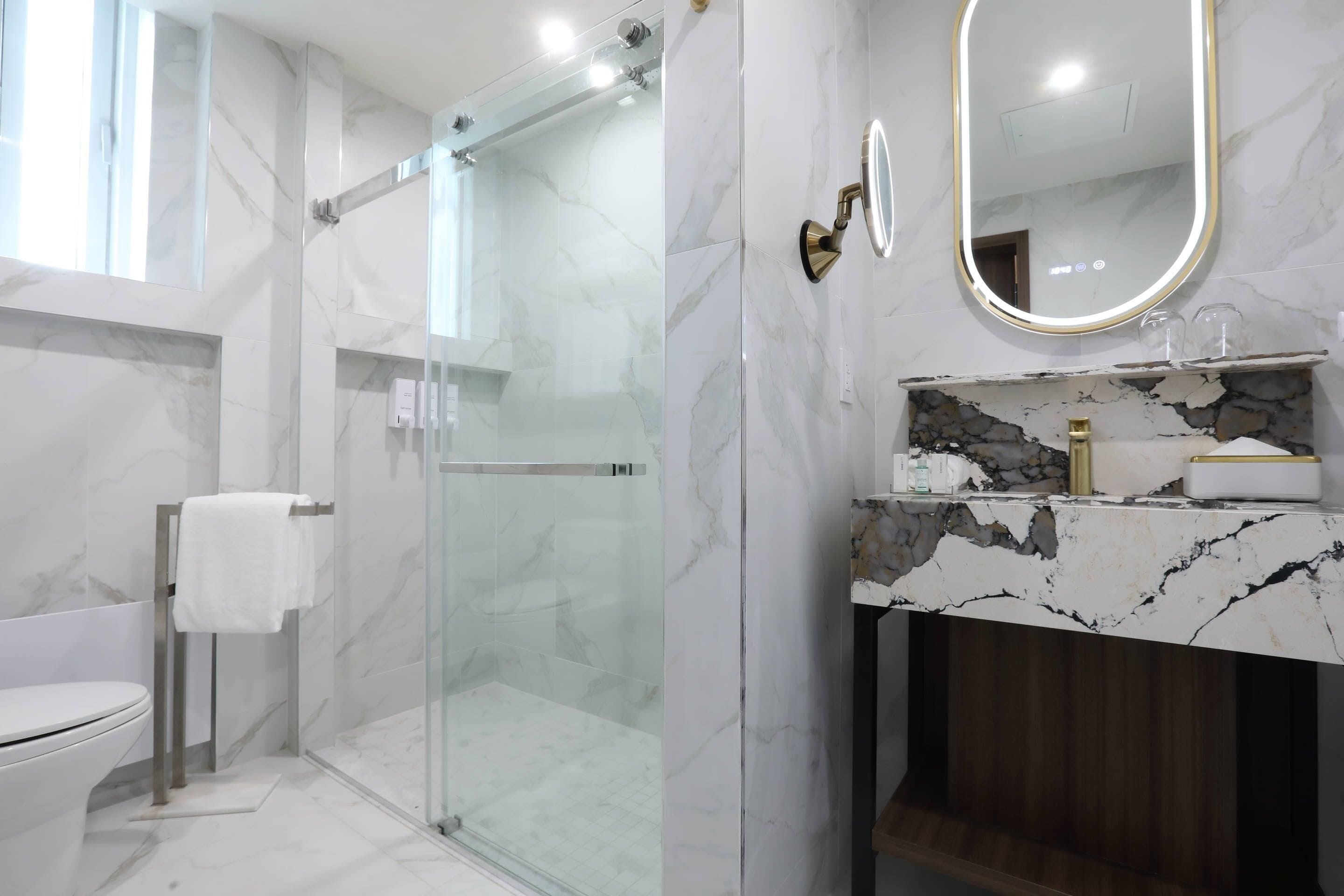 Premium bedding, down comforters, pillowtop beds, individually furnished