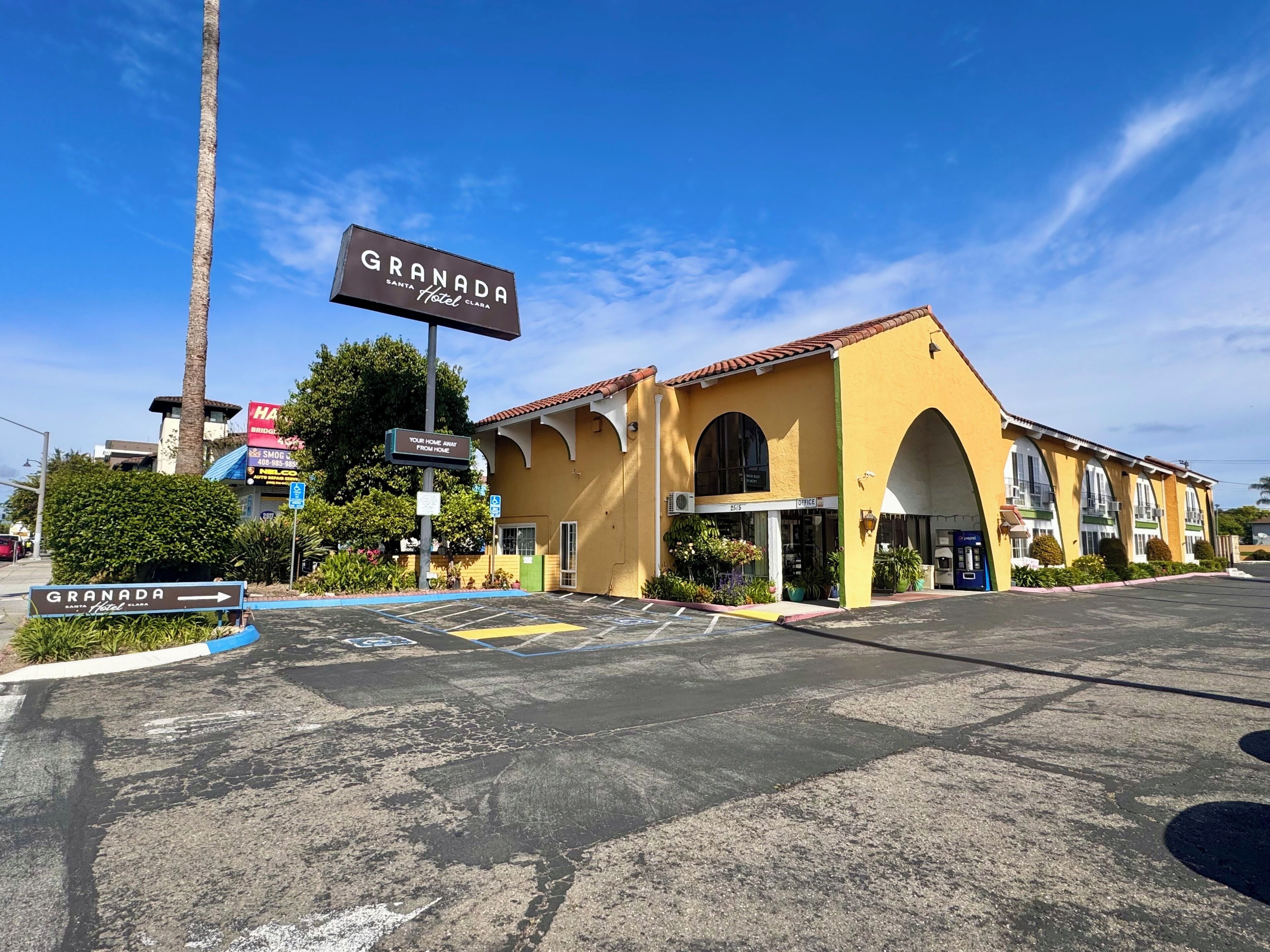 Fassade der Unterkunft