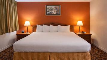 King Bed - Non Smoking | Premium bedding, desk, laptop workspace, blackout drapes