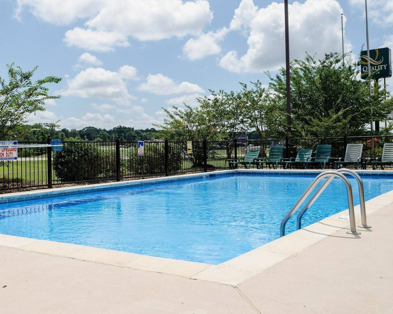 Seasonal outdoor pool