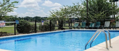 Seasonal outdoor pool