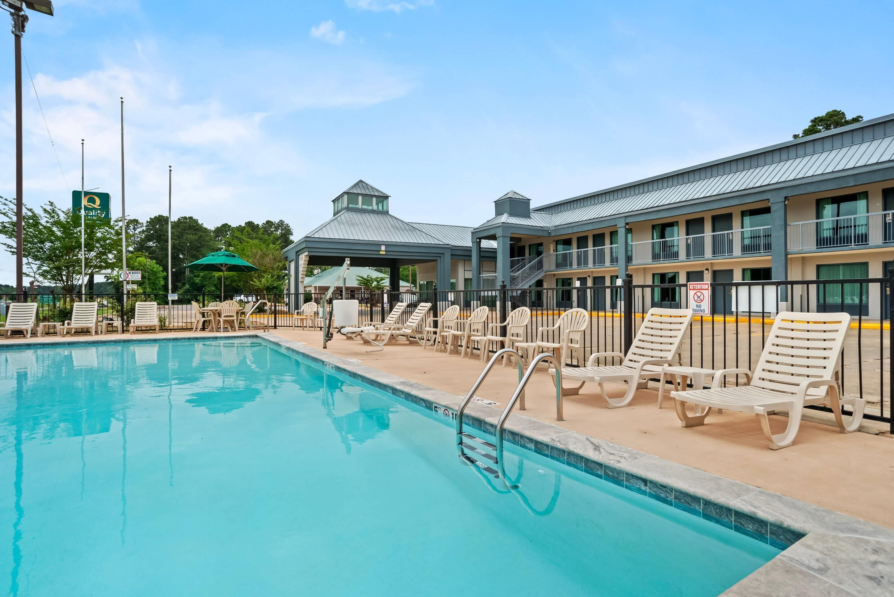 Seasonal outdoor pool