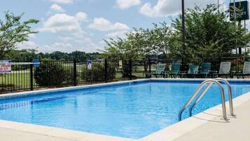 Seasonal outdoor pool