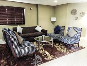 Lobby sitting area