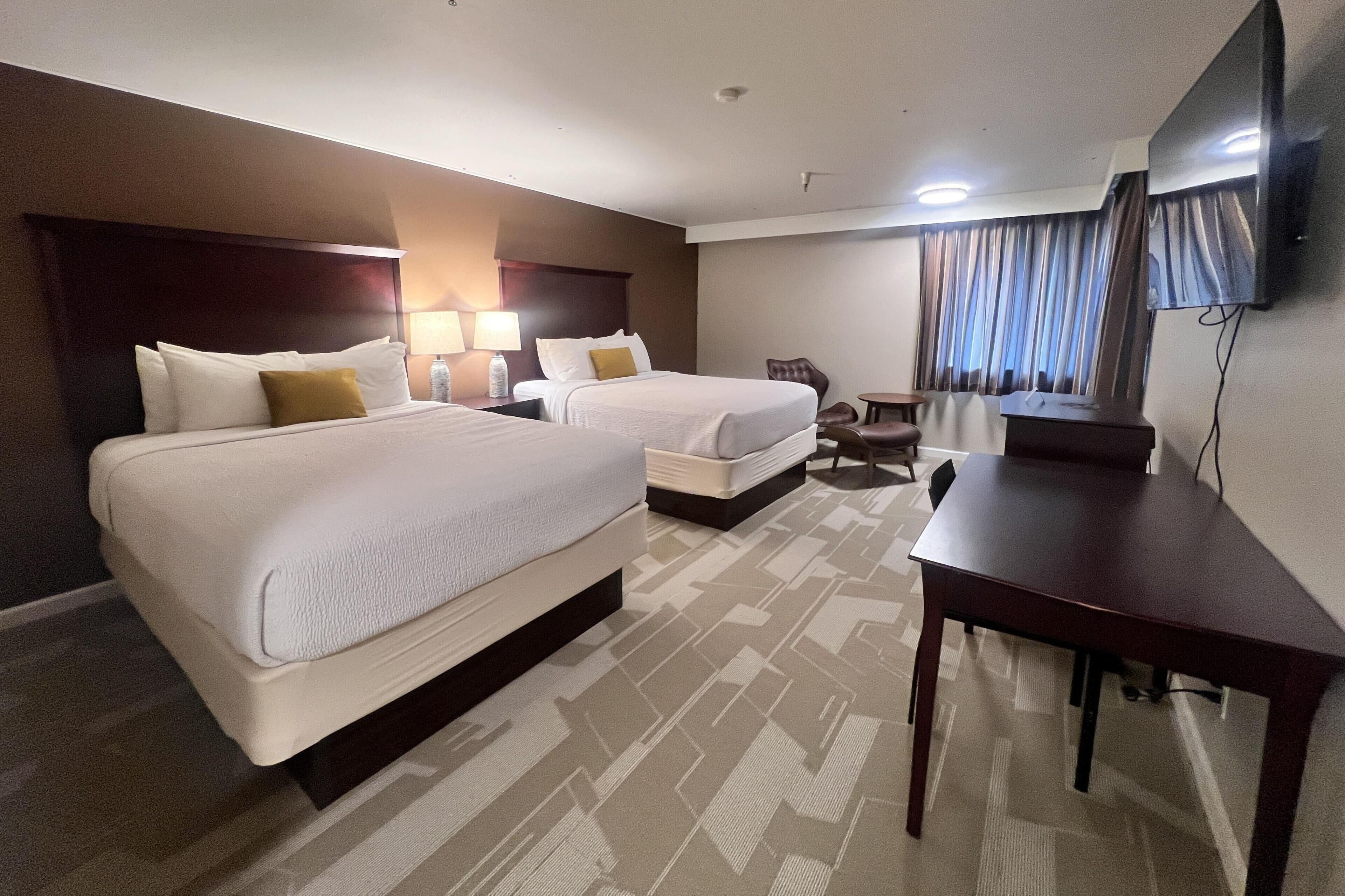 Ropa de cama de alta calidad y camas con pillow-top 