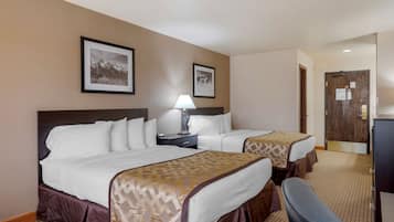 In-room safe, desk, laptop workspace, iron/ironing board
