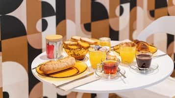 Daily continental breakfast for a fee