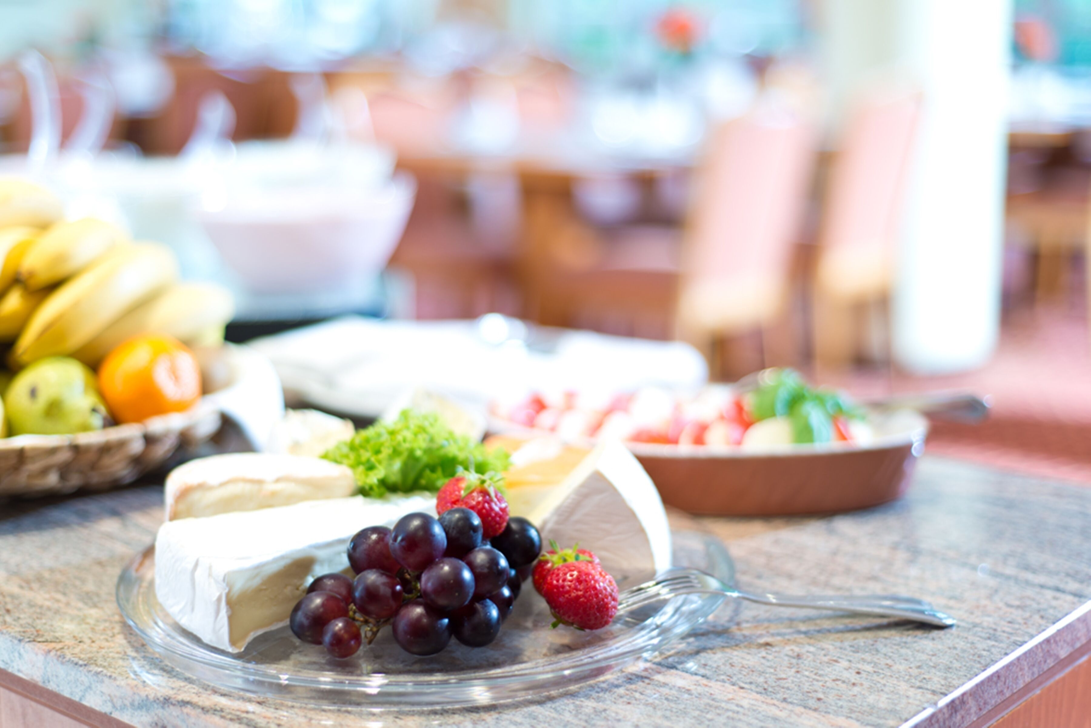 Daily buffet breakfast (EUR 21 per person)