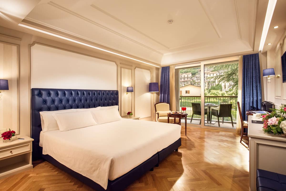 Quarto casal ou duplo luxo, vista para o jardim (with Spa Access) | Vista do quarto