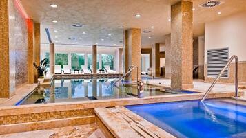 Behandlungsräume für Paare, Sauna, Whirlpool, Türkisches Bad/Hamam