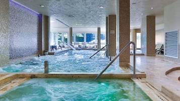 Kolam renang tertutup, kolam renang terbuka, payung kolam