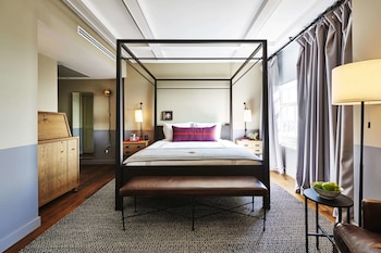 Superior Room, 1 King Bed | View from room at The Hollywood Roosevelt