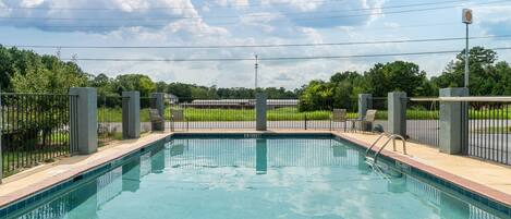 Seasonal outdoor pool