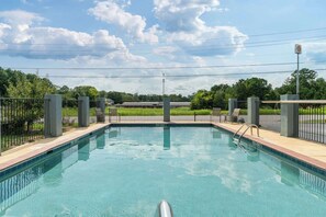 Seasonal outdoor pool