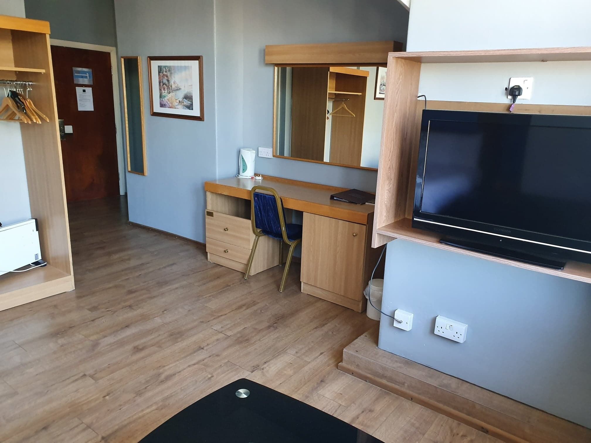 部屋からの景観