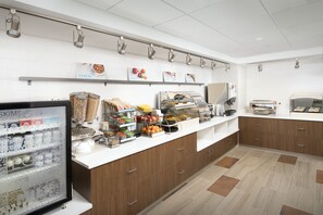 Petit déjeuner à emporter compris tous les jours