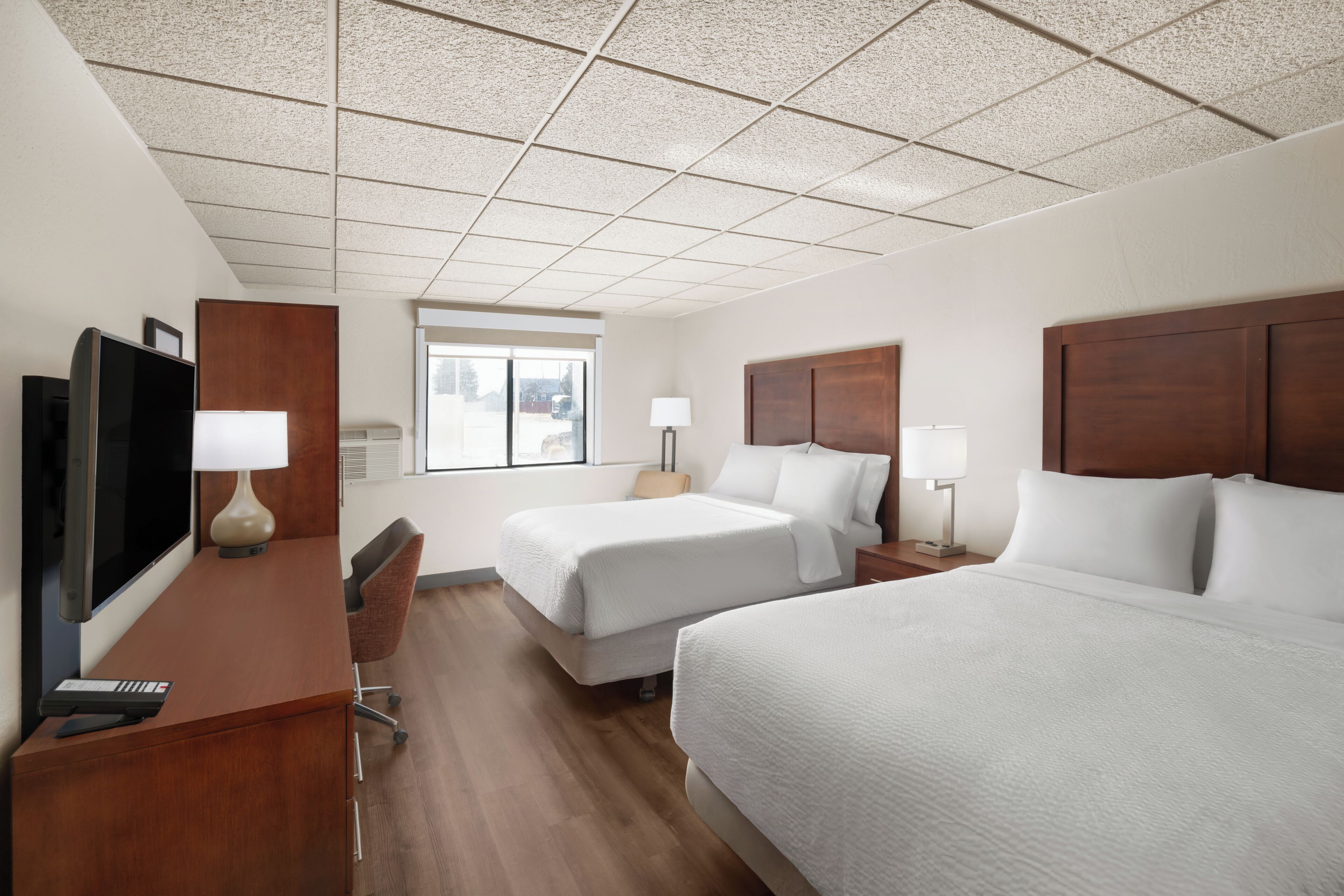 Standard Room, 2 Queen Beds | Premium bedding, pillowtop beds, in-room safe, desk