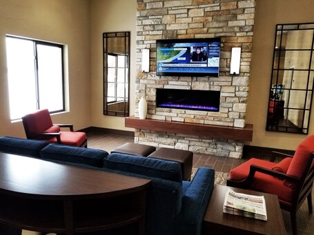 Sala de estar en el lobby