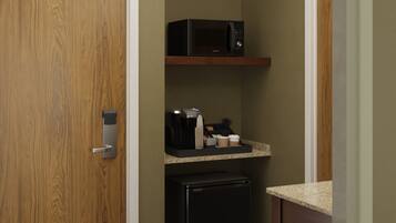 Seprai premium, bantalan ekstra lembut, brankas, dan meja kerja