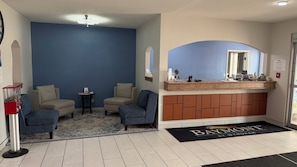 Sala de estar en el lobby