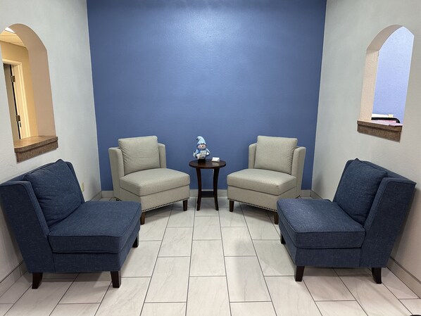 Sitzecke in der Lobby